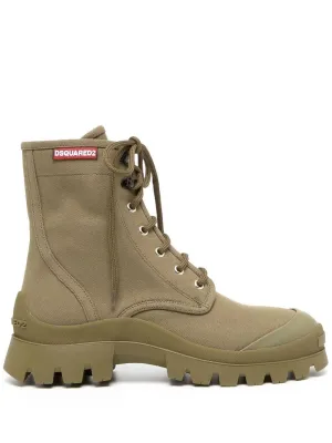 DSQUARED2 - lace-up combat boots