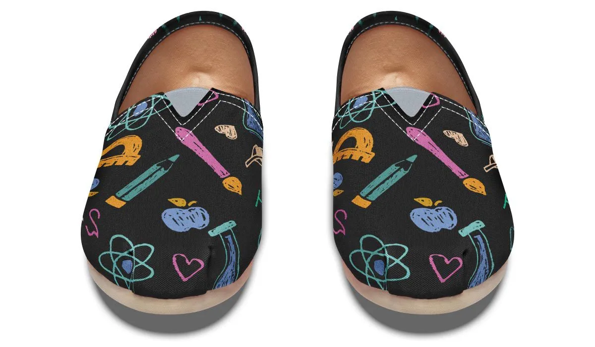 Embroidery Teaching Casual Shoes