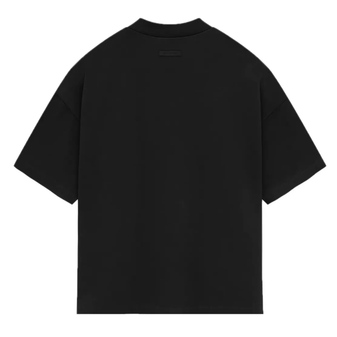 Fear of God Essentials Heavy Jersey Tee 'Jet Black' (FW23)