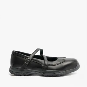 FS55 Ladies Leather Safety Shoes Black