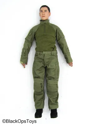 HKP CTRU - Asian Male Base Body w/Complete Uniform & Head Sculpt