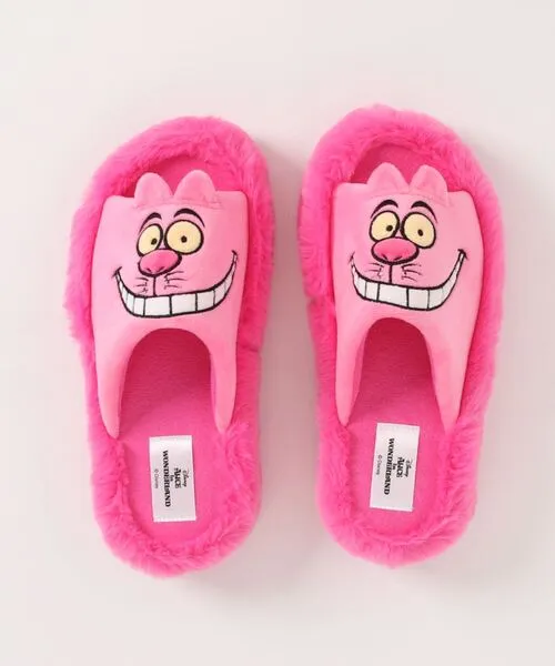 Japan Exclusive - Cheshire Cat Fluffy Platform Shoes Sandals For Adults