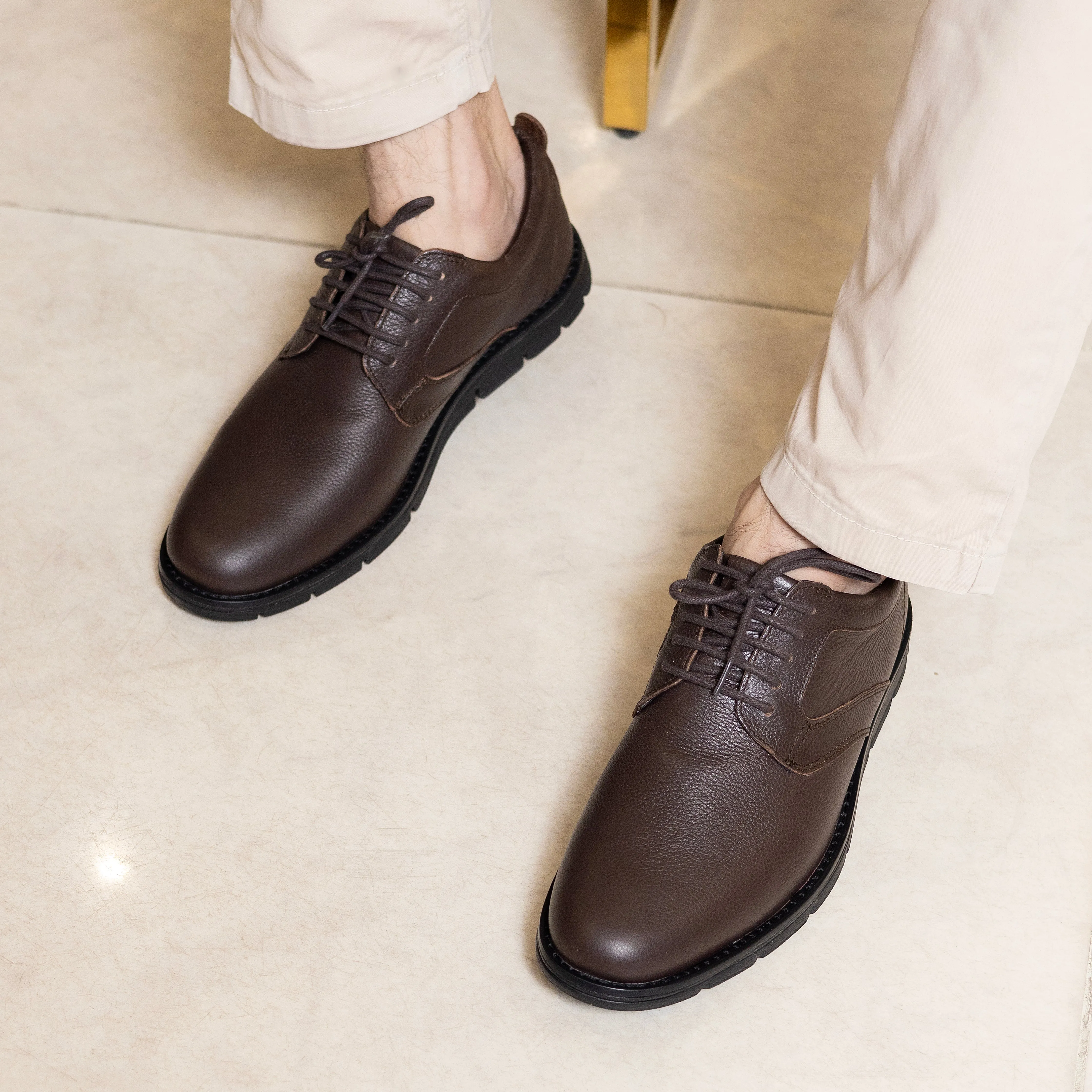 Journie Nexus Dress  Oxford - Brown