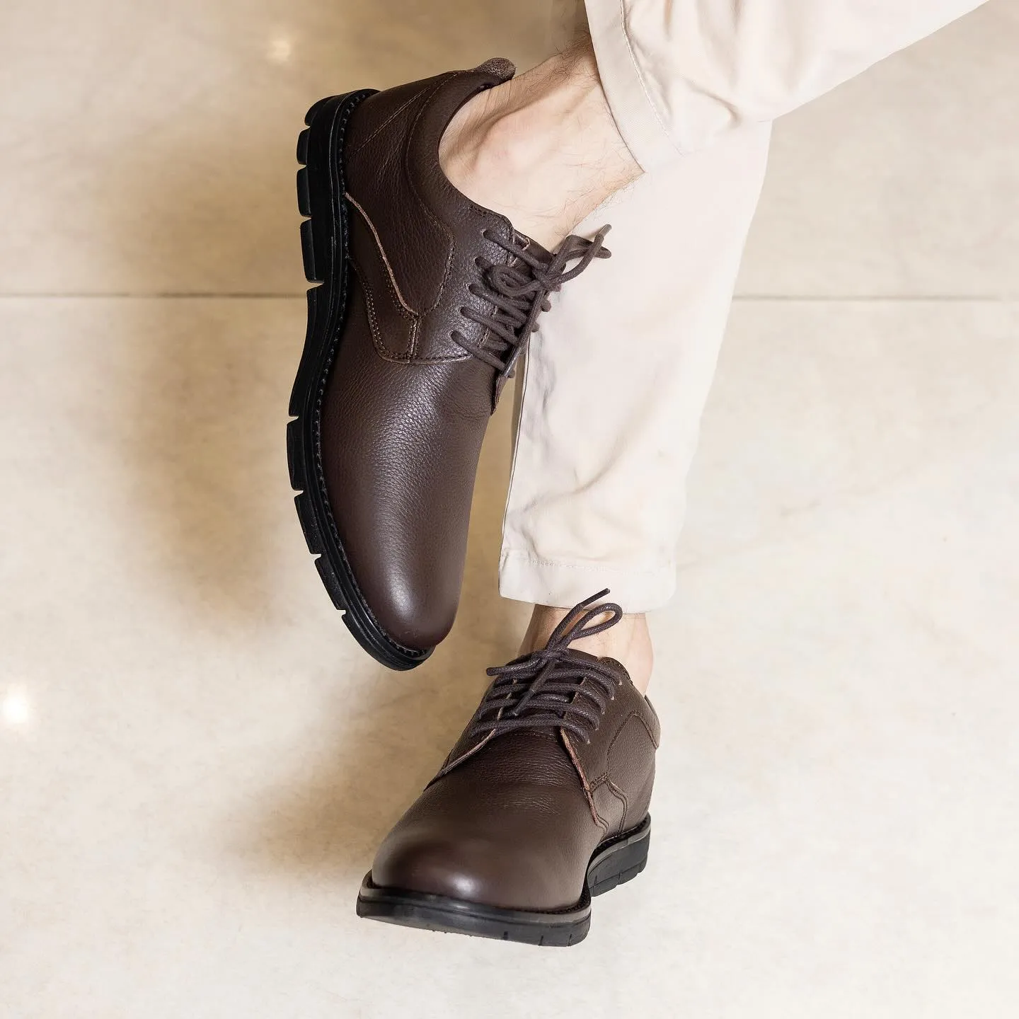 Journie Nexus Dress  Oxford - Brown