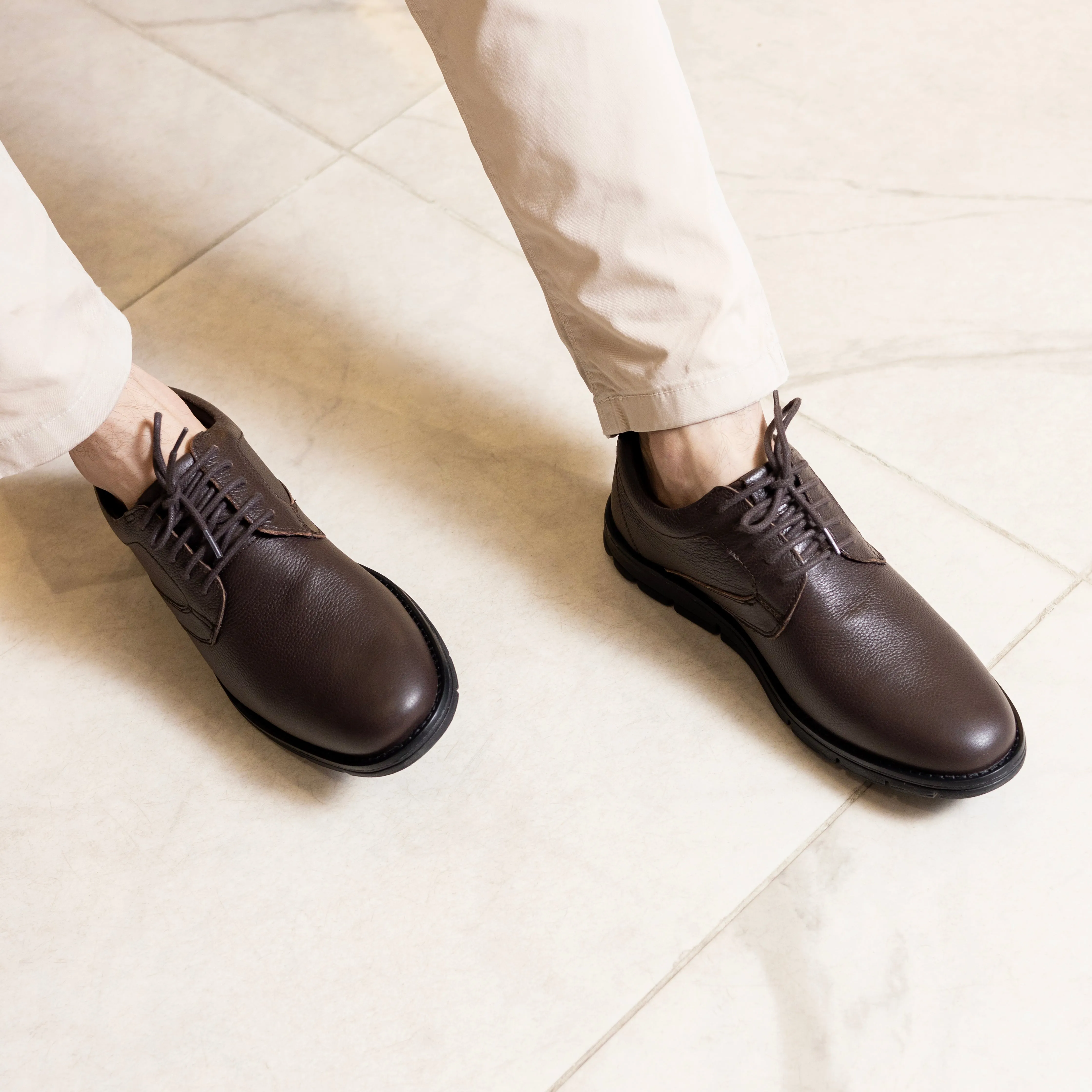 Journie Nexus Dress  Oxford - Brown