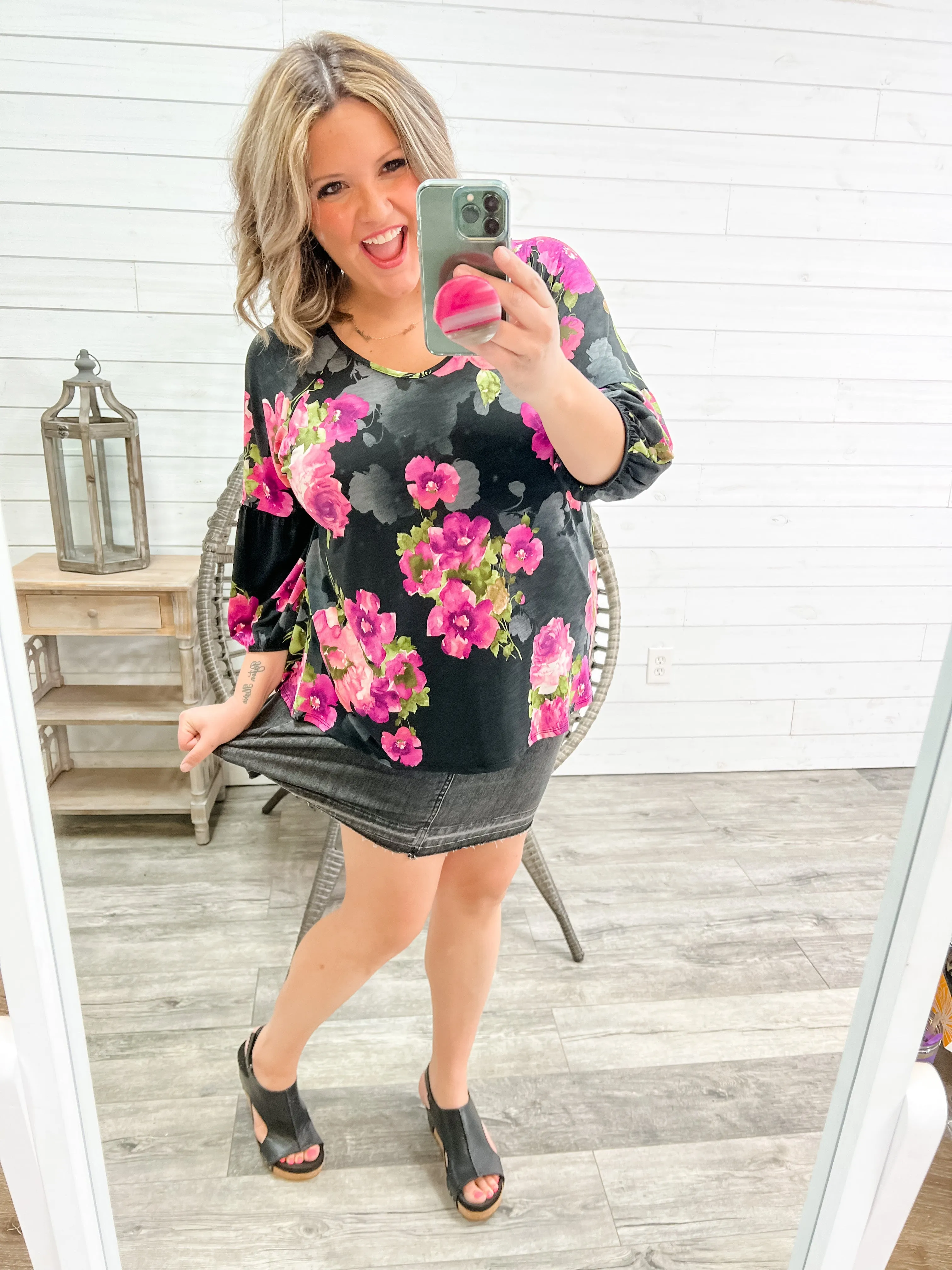 Judy Blue Universal Black Skirt