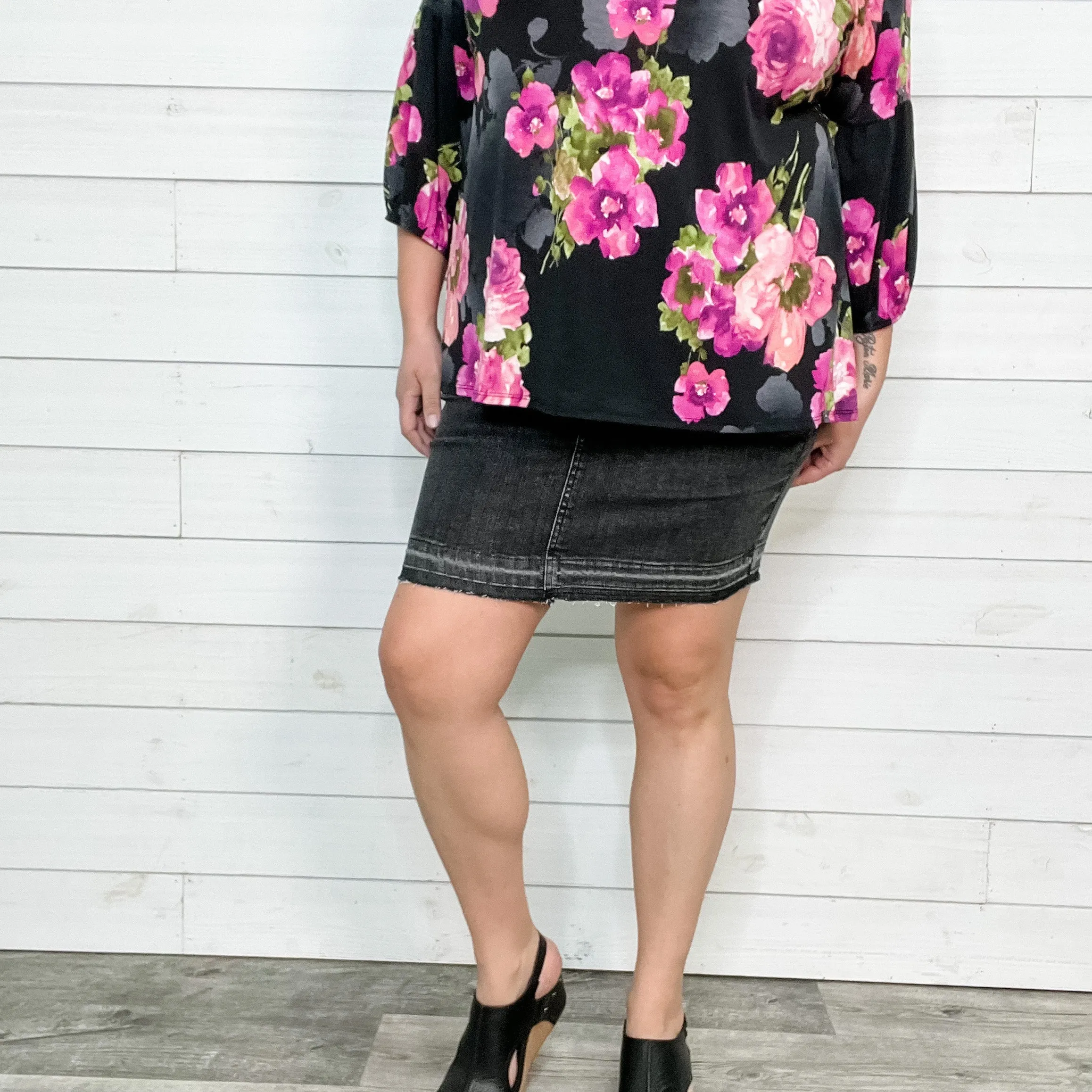 Judy Blue Universal Black Skirt