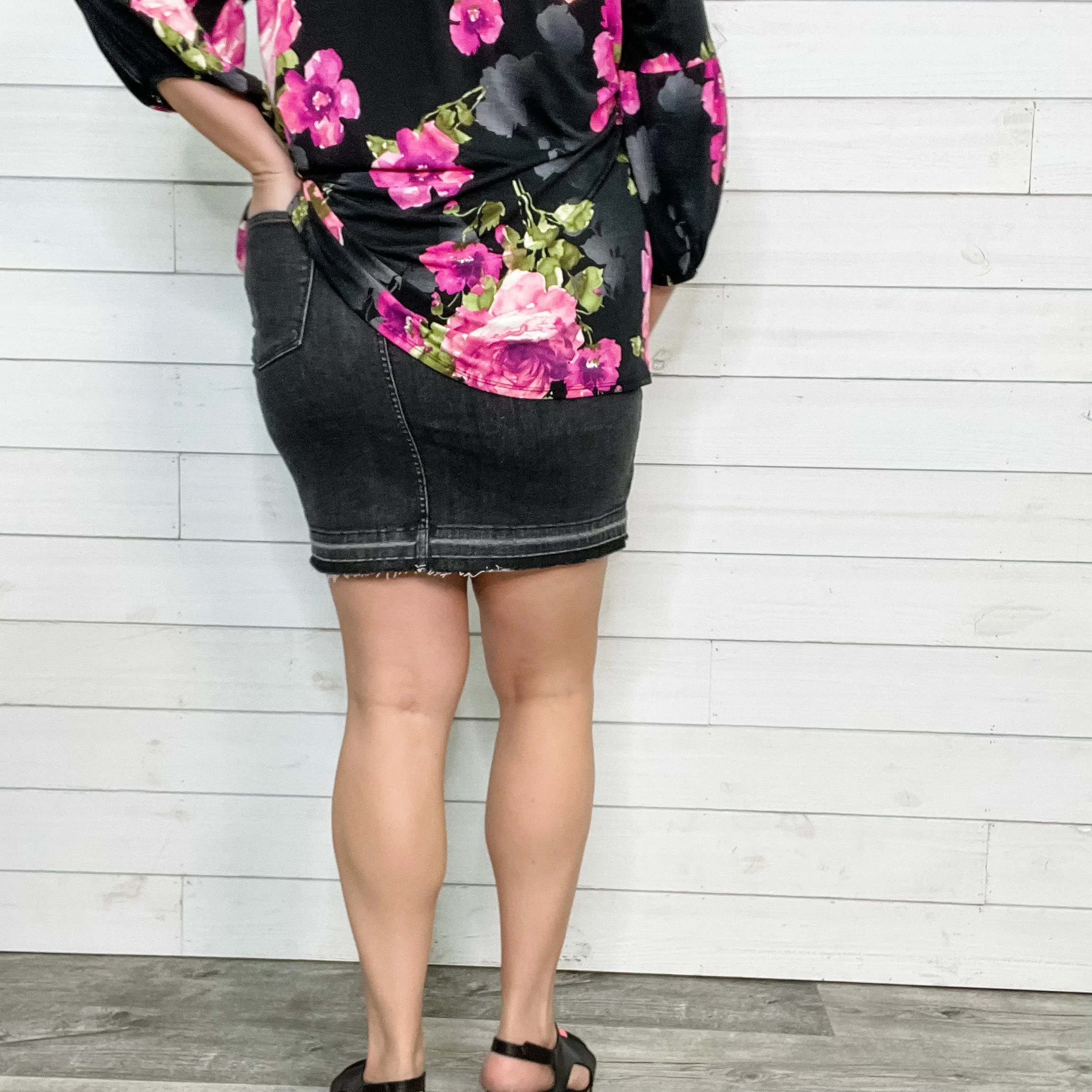 Judy Blue Universal Black Skirt