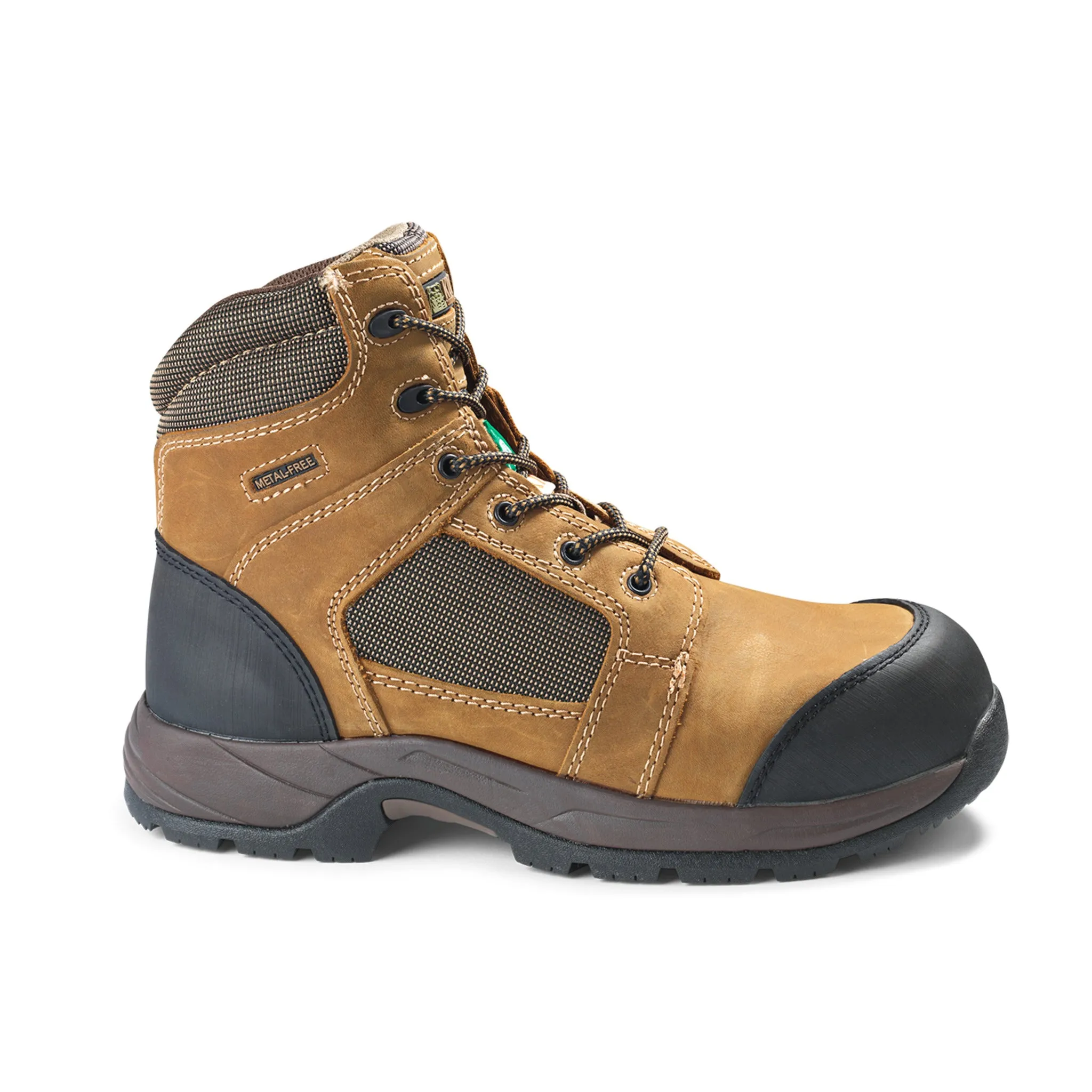 Kodiak Men's Trakker 6" Waterproof Safety Hiker Boots, Leather w/ Composite Toe & Plate, Insulated, Slip & Oil Resistant, CSA Approved | Sizes 7-14