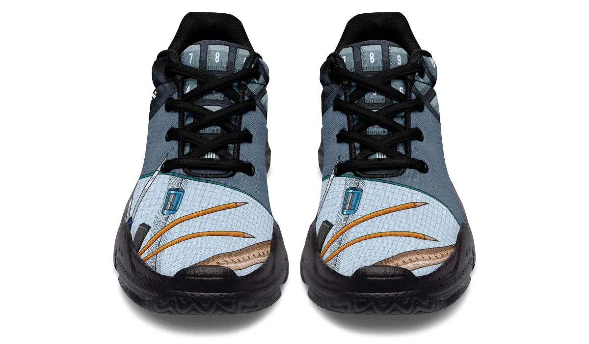 Math Teacher Lifestyle Chunky Sneakers