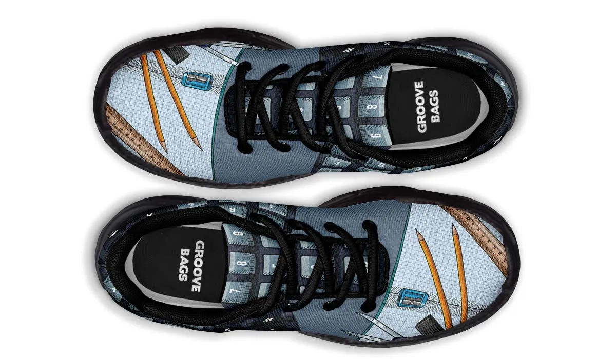 Math Teacher Lifestyle Chunky Sneakers
