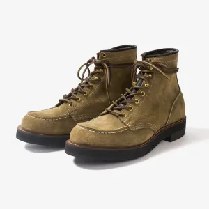 Moc Toe Suede Work Boots