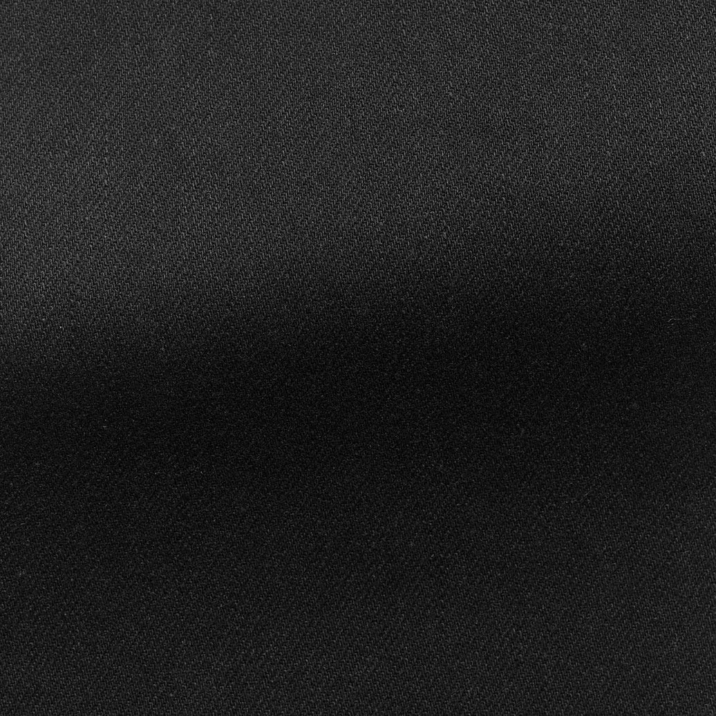 Olimpias Black Heavy Cotton Twill Stretch
