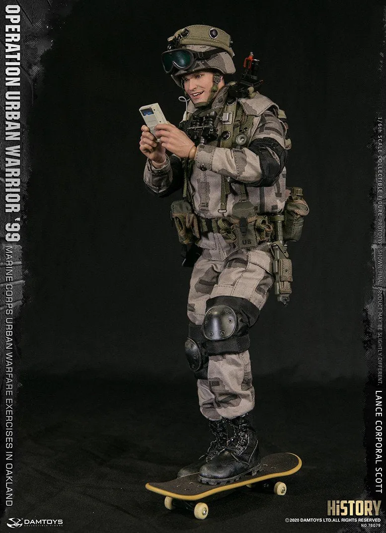Operation Urban Warrior '99 Marine Corps Sergeant Crews & Corporal Scott Combo Pack - MINT IN BOX