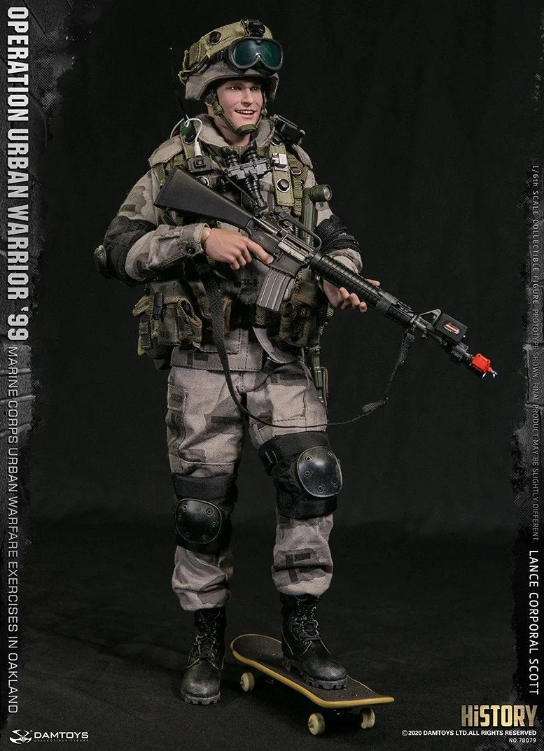 Operation Urban Warrior '99 Marine Corps Sergeant Crews & Corporal Scott Combo Pack - MINT IN BOX