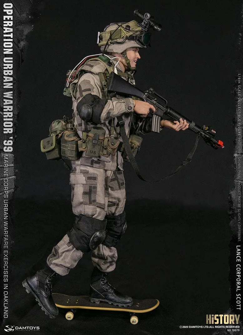 Operation Urban Warrior '99 Marine Corps Sergeant Crews & Corporal Scott Combo Pack - MINT IN BOX
