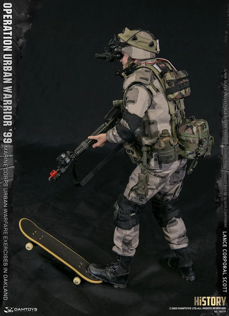 Operation Urban Warrior '99 Marine Corps Sergeant Crews & Corporal Scott Combo Pack - MINT IN BOX