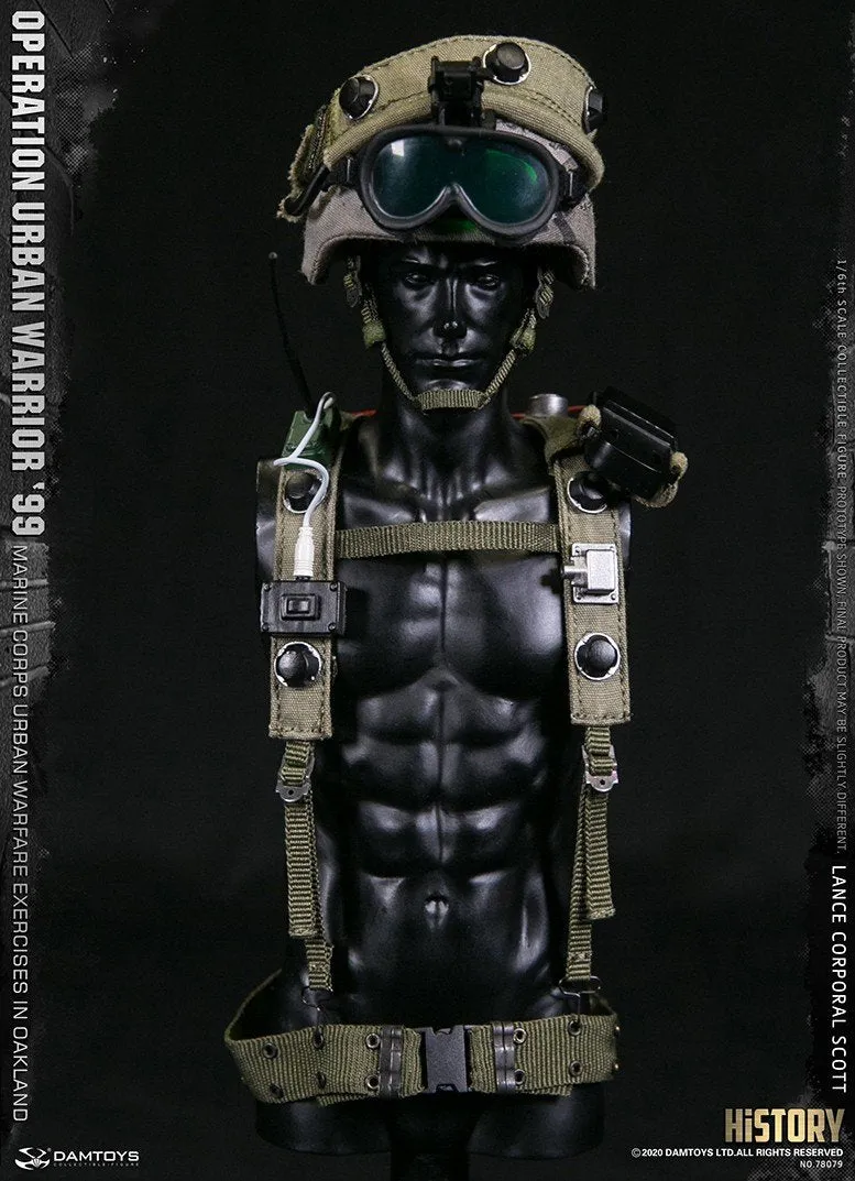 Operation Urban Warrior '99 Marine Corps Sergeant Crews & Corporal Scott Combo Pack - MINT IN BOX