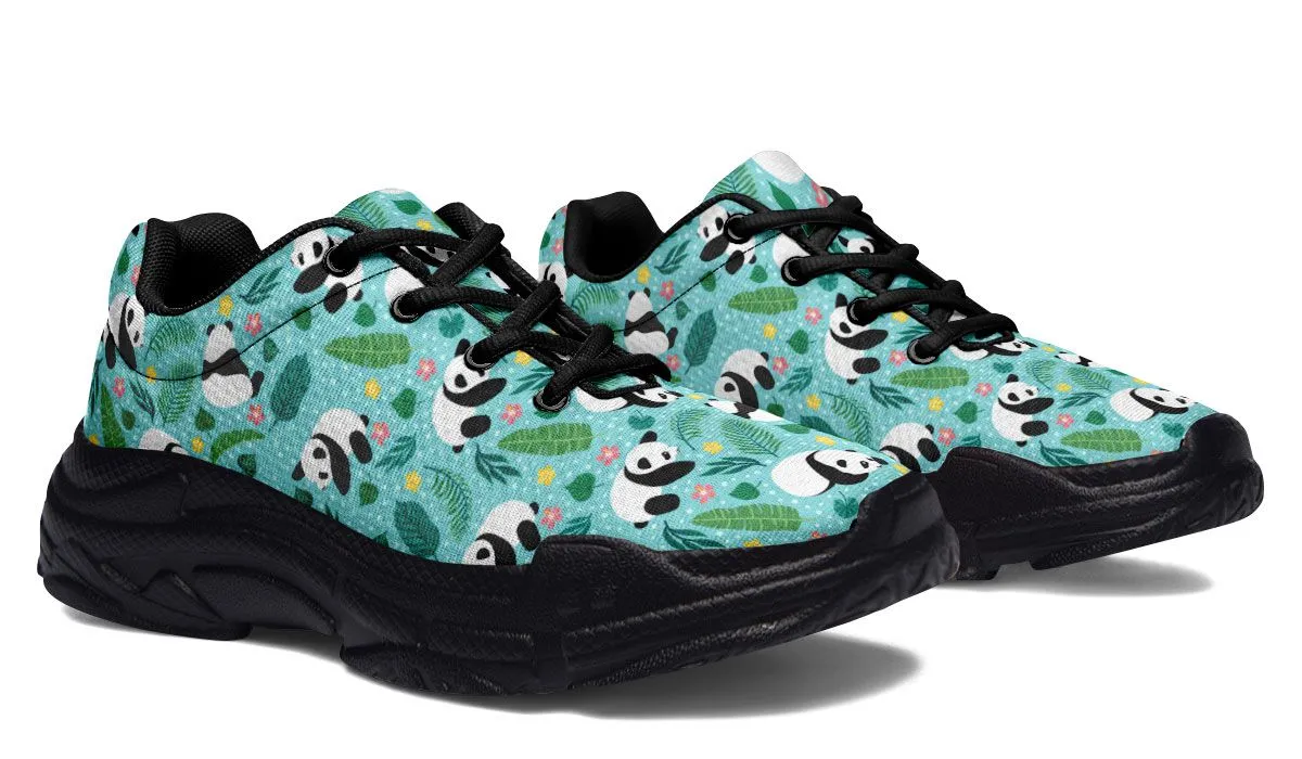 Panda Party Chunky Sneakers