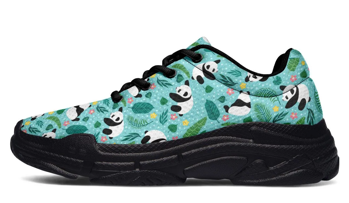 Panda Party Chunky Sneakers