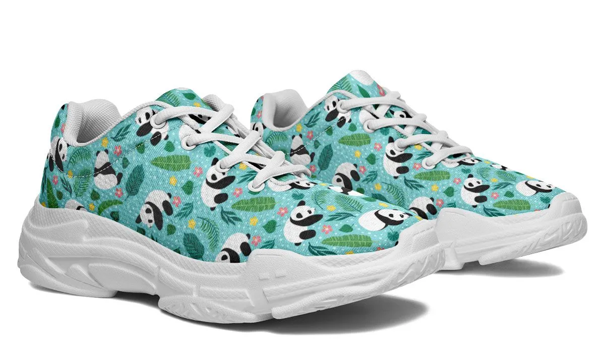 Panda Party Chunky Sneakers