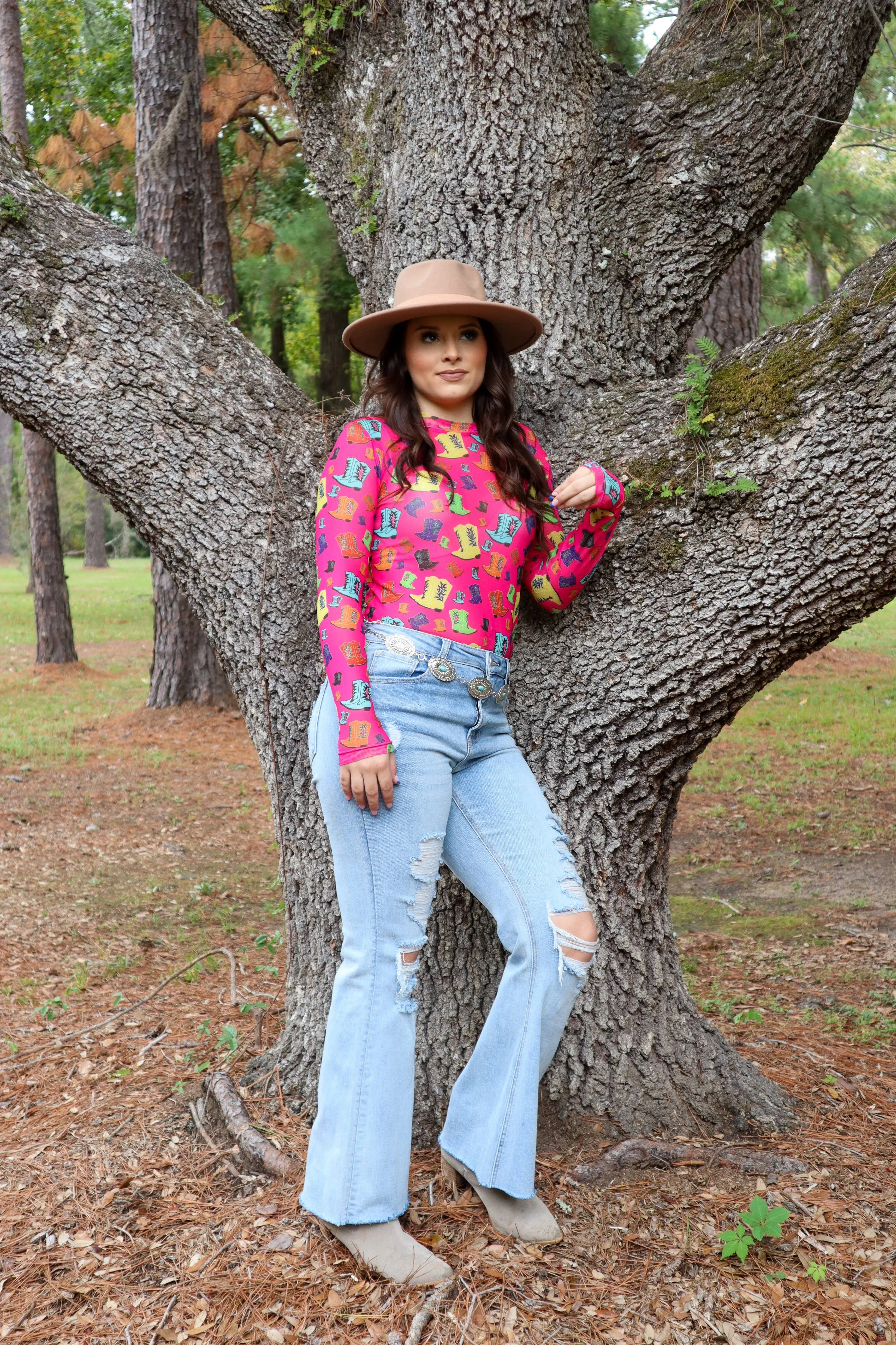 The Boots & Babes Mesh Top S-L