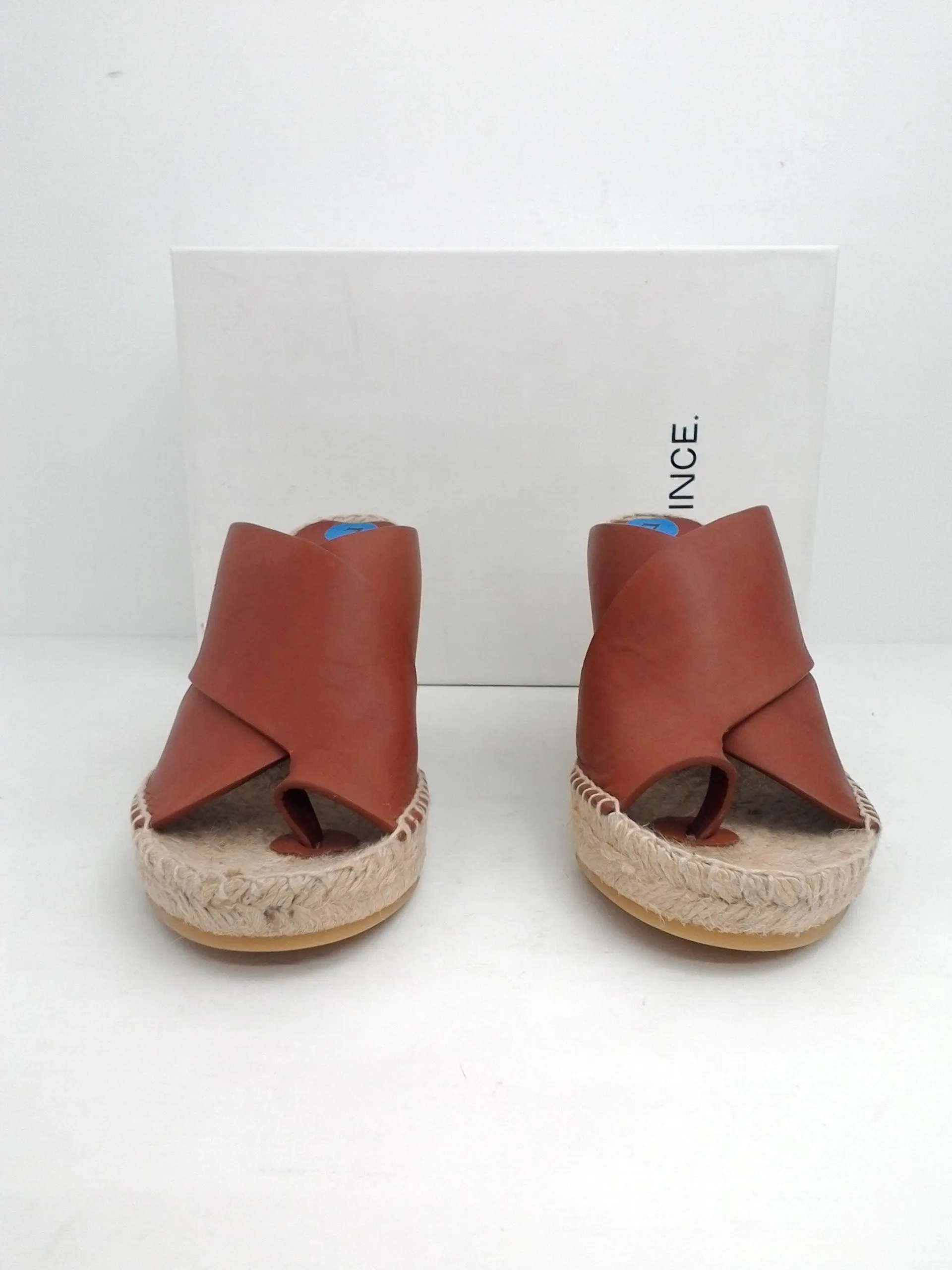 VINCE Women's Suraya Wedge Espadrille Whiskey and Black