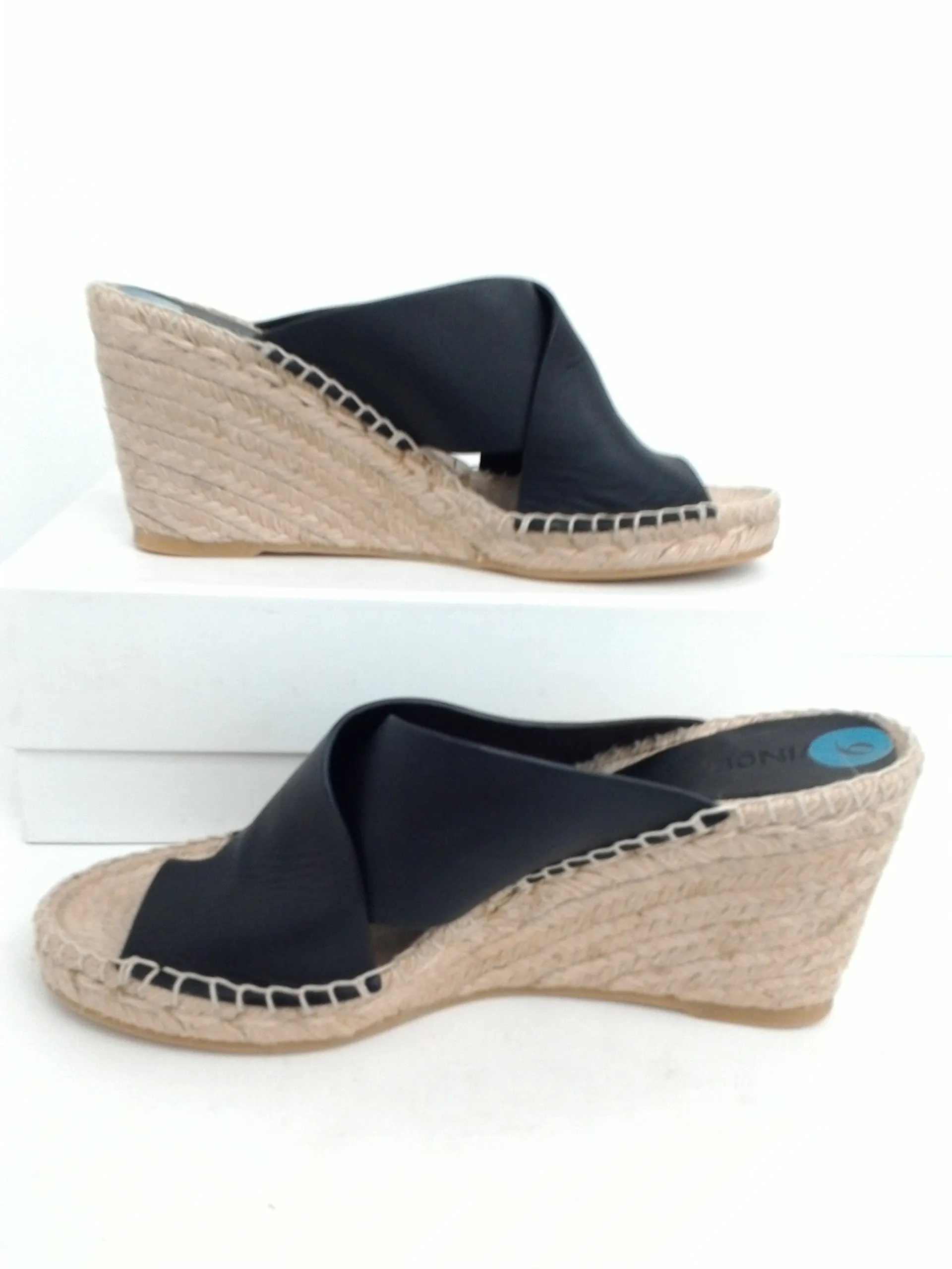 VINCE Women's Suraya Wedge Espadrille Whiskey and Black