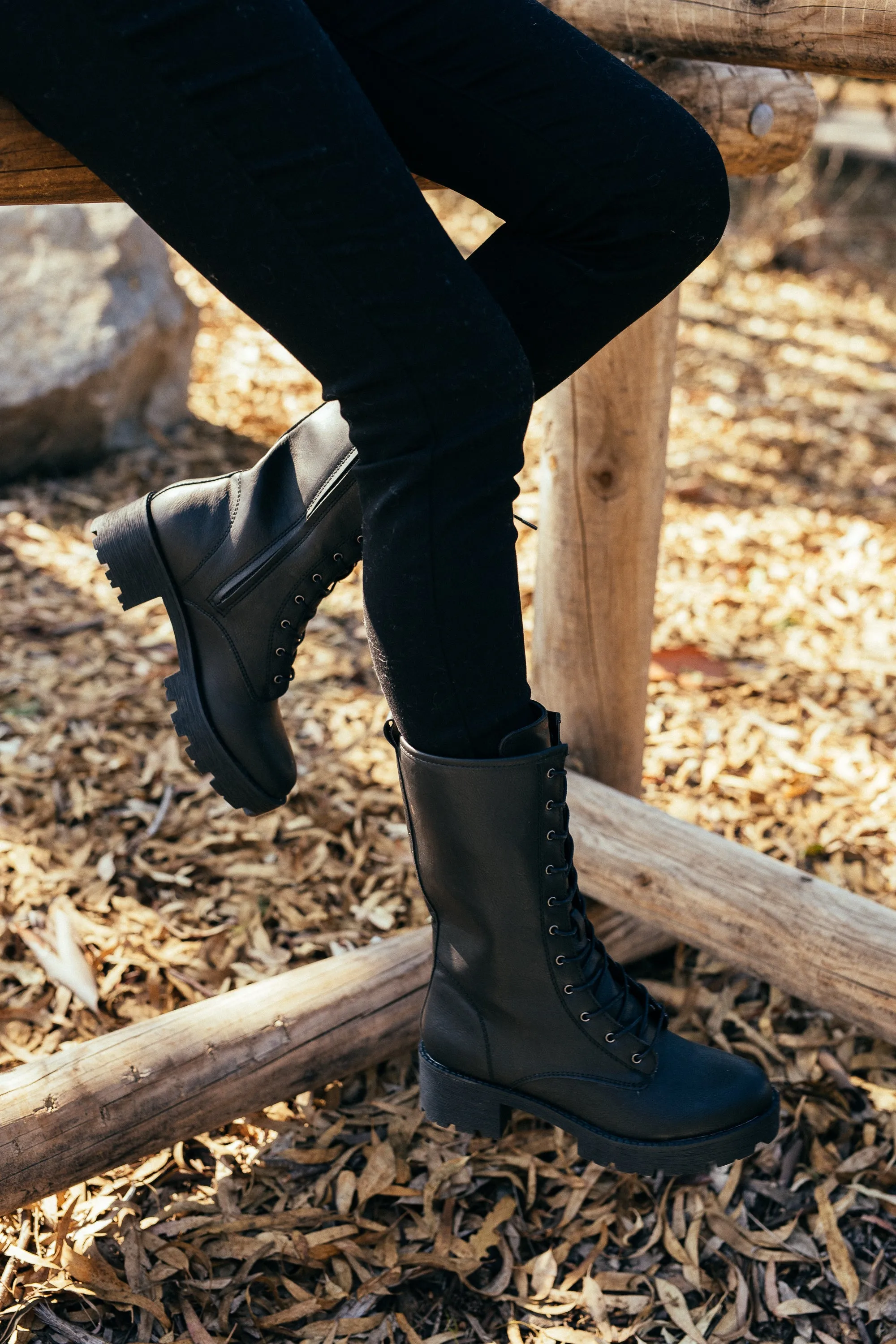 Women's Private Boots Black