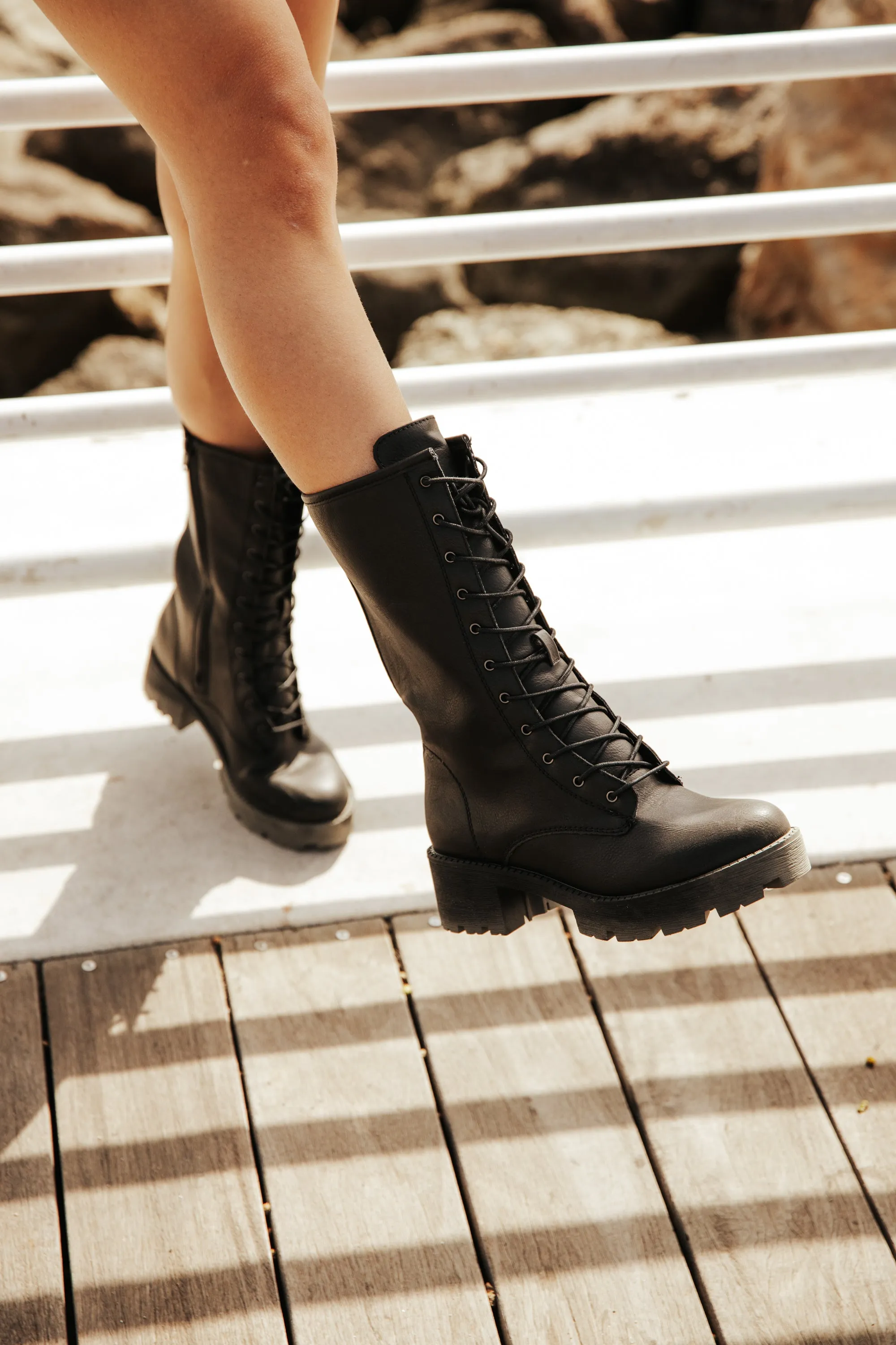 Women's Private Boots Black