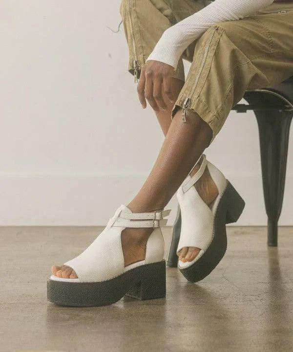 Womens Shoes Style No. Elizabeth - Platform Strapped Sandal