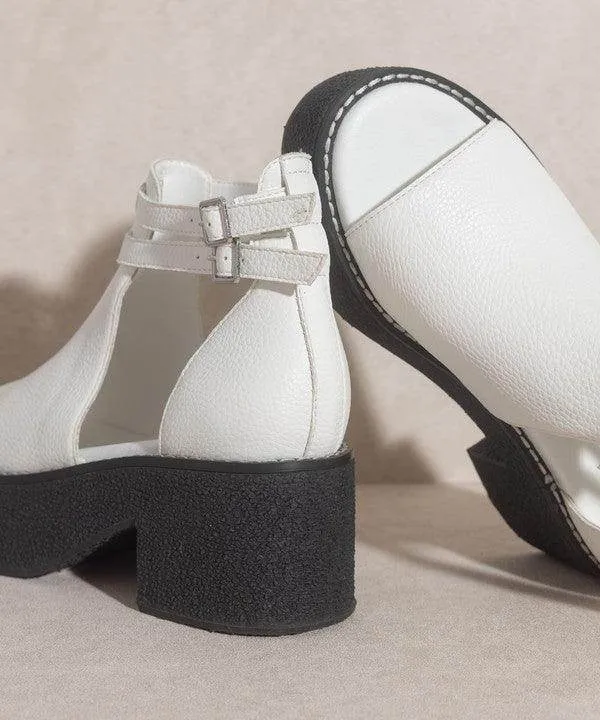 Womens Shoes Style No. Elizabeth - Platform Strapped Sandal