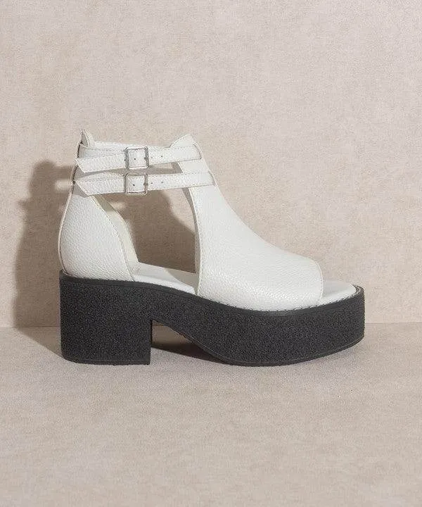 Womens Shoes Style No. Elizabeth - Platform Strapped Sandal