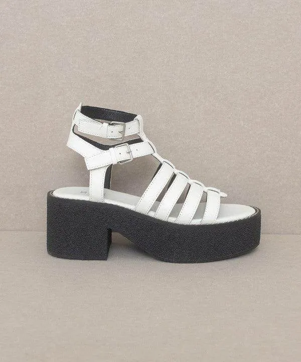 Womens Shoes Style No. Lindsey - Platform Gladiator Sandal