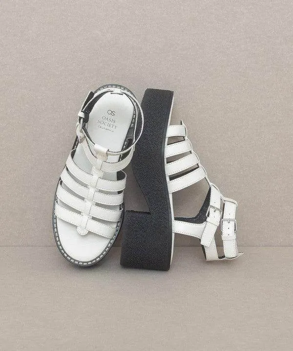 Womens Shoes Style No. Lindsey - Platform Gladiator Sandal